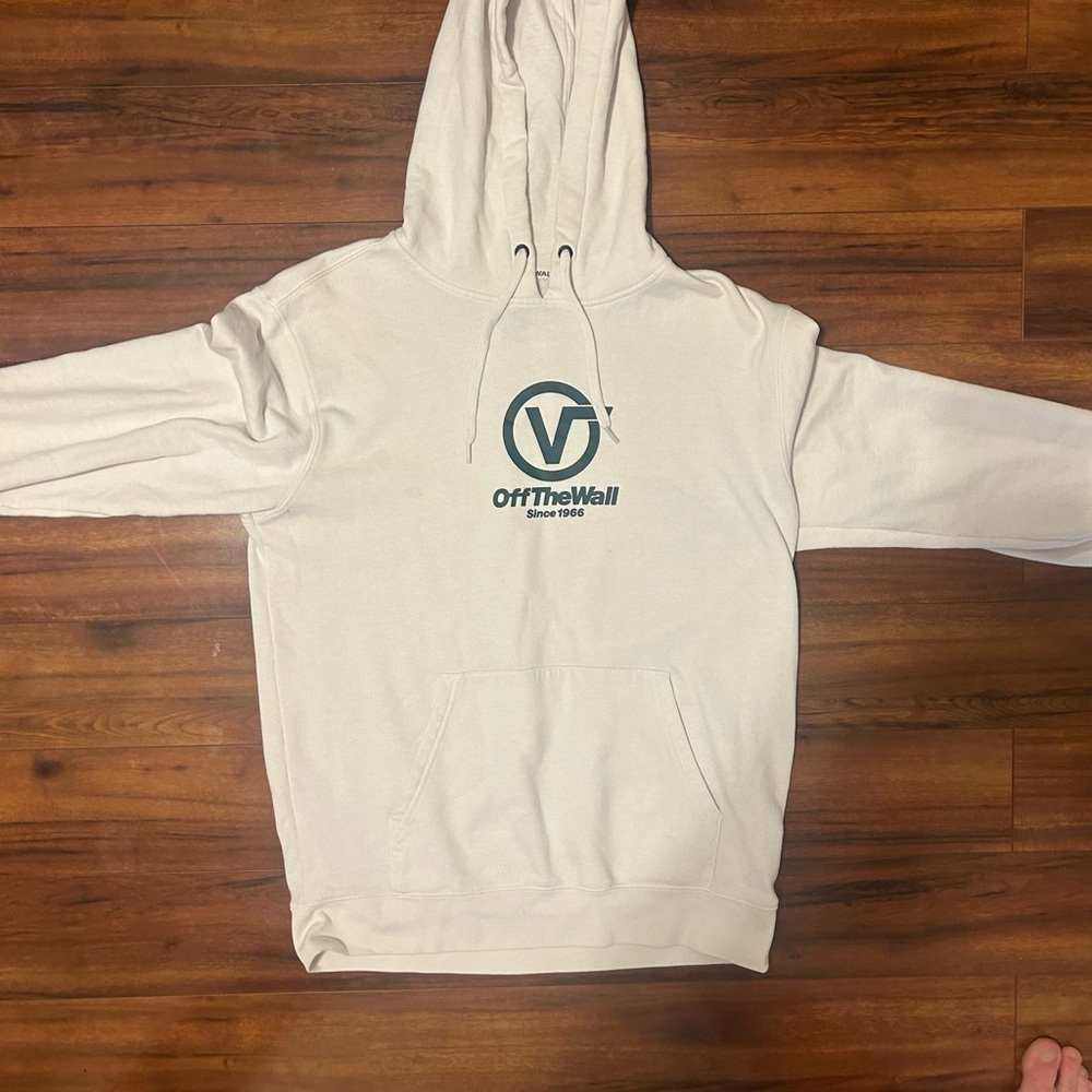 Vans White Hoodie